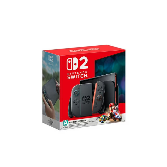 Nintendo Switch 2 + Mario Kart 8 Deluxe (Juego Incluido) Sellada